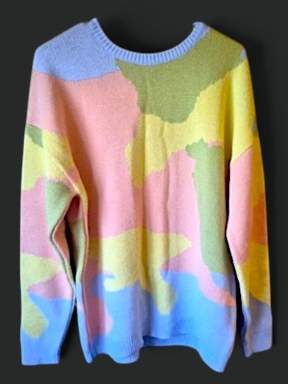 ASOS Pastel Camo Sweater